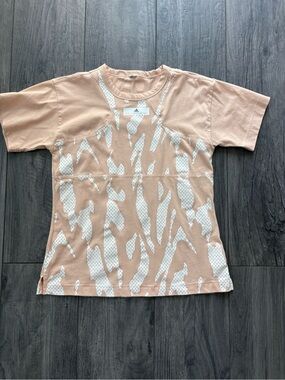Adidas by Stella McCartney Peach Tee with White Graphic